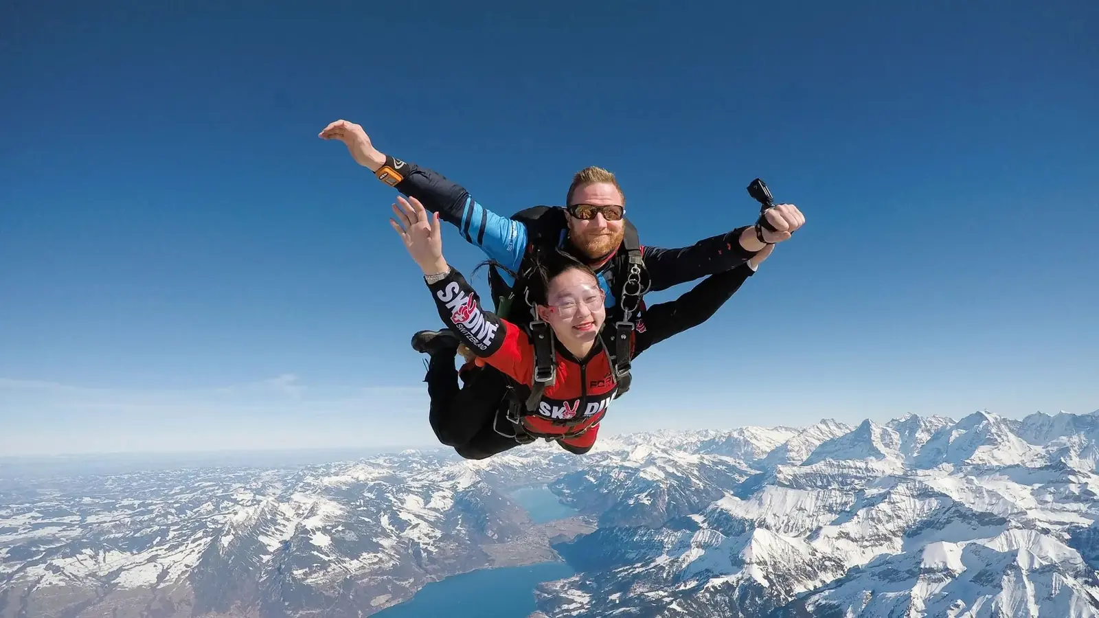 Winter Skydiving in Interlaken